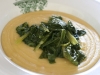 Chick pea and spring greens