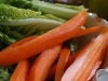 Carots and lettuce