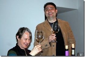 Janet with Alessio Dorigo