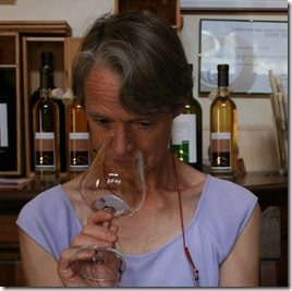Janet concentrating