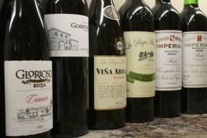 Rioja wines 