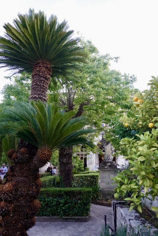 Garden in Palazzo Arezzo Donnafugata, Ragusa
