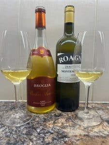 Broglia Vecchia Annata Gavi DOCG 2016 and Roagna Montemarzino Derthona 2016 after ten years of bottle ageing.